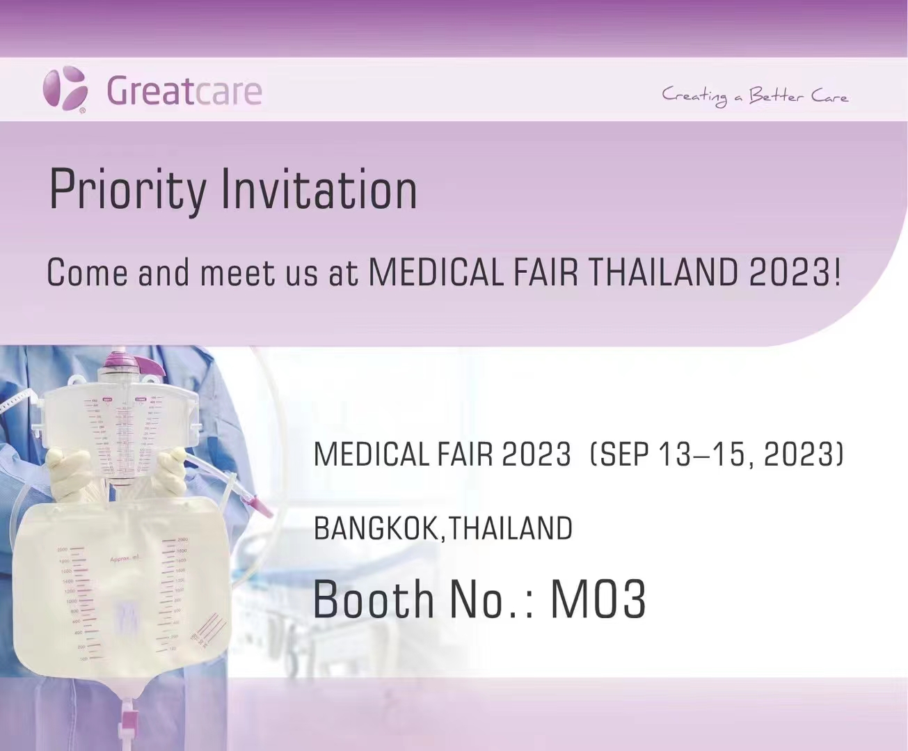 Greatcare komandası Tibb Fair Thailand 2023-də iştirak edir